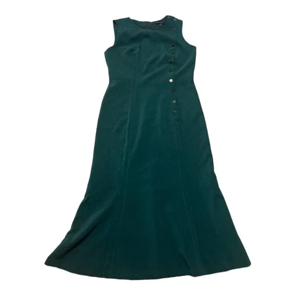 Banana Republic Green Midi Dress - Picture 2 of 8
